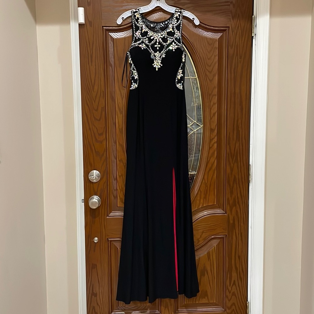Beaded Prom Dress